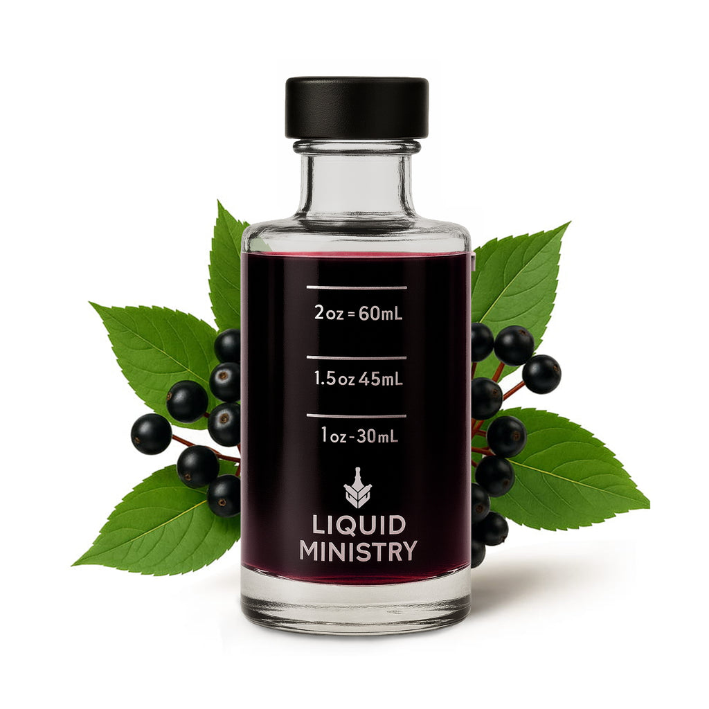 LIONBERRY REGENERATIVE Elderberry Sips – 2 oz - 4 pack